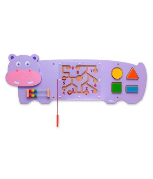 Бізіборд Viga Toys Бегемотик (50470)