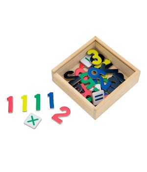 Набір магнітних цифр і знаків Viga Toys, 37 шт. (50325)