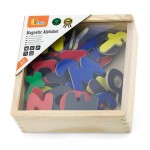 Набір магнітних літер Viga Toys Англійські великі та малі, 52 шт. (50324)