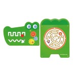 Бізіборд Viga Toys Крокодил, 5 секцій (50346)