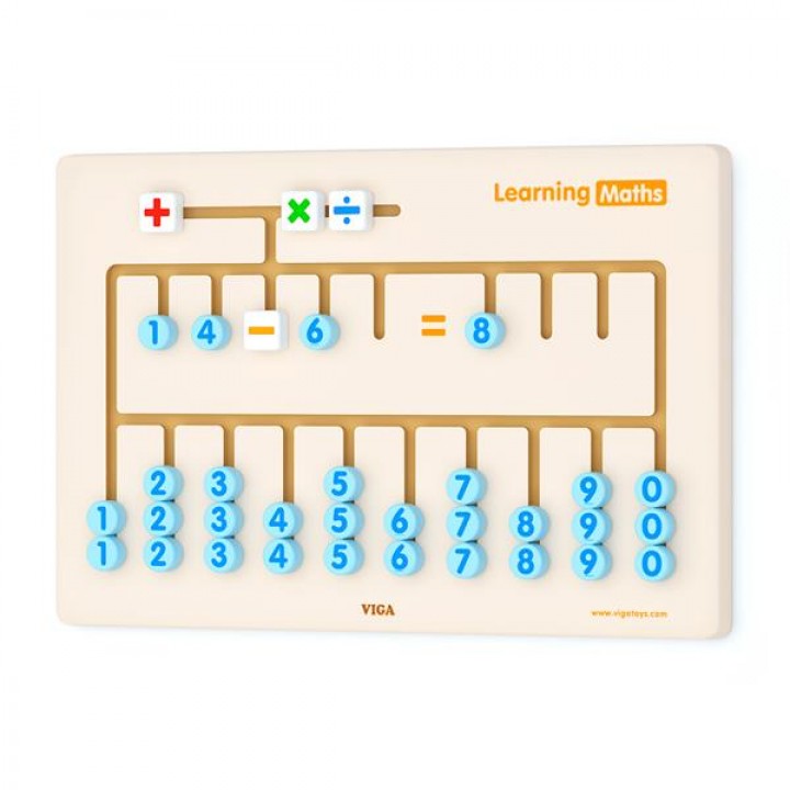 Бізіборд Viga Toys Математика (50675)