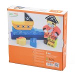 Магнітна дерев'яна іграшка Viga Toys Пірат (50077)