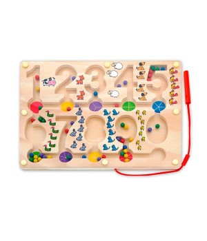 Магнітний лабіринт Viga Toys Цифри (50180)