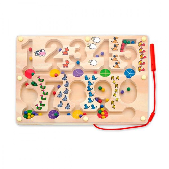 Магнітний лабіринт Viga Toys Цифри (50180)