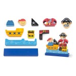 Магнітна дерев'яна іграшка Viga Toys Пірат (50077)