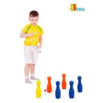 Ігровий набір Viga Toys 2-в-1 Боулінг і кільце (50665)