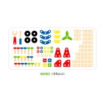 Дерев'яний конструктор Viga Toys 68 ел. (50382)