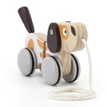 Дерев'яна каталка Viga Toys PolarB Собачка (44043)