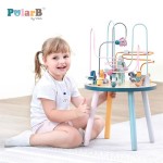 Дерев'яний ігровий центр Viga Toys PolarB Столик із лабіринтом (44033)