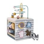 Дерев'яний бізікуб Viga Toys PolarB 5 в 1 (44030)