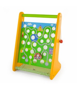 Дерев'яна гра Viga Toys Машинка в дорозі (50664)