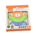 Дерев'яний міні-пазл Viga Toys Ведмедик (50169)