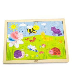 Дерев'яний пазл Viga Toys Парк, 24 ел. (50199)