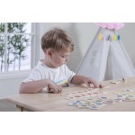 Дерев'яний пазл-гра Viga Toys Вивчаємо кольори (44505)