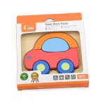 Дерев'яний міні-пазл Viga Toys Машинка (50172)