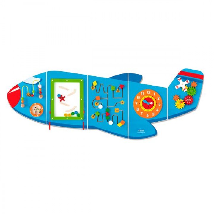 Бізіборд Viga Toys Літачок (5067321)