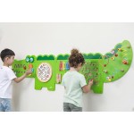 Бізіборд Viga Toys Крокодил, 5 секцій (5034621)