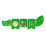 Бізіборд Viga Toys Крокодил, 5 секцій (50346FSC21)