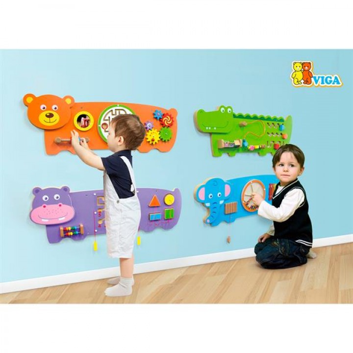 Бізіборд Viga Toys Слоник (50472FSC21)