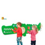 Бізіборд Viga Toys Крокодил, 5 секцій (5034621)