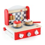 Дитяча плита Viga Toys з посудом, складна (50232)21