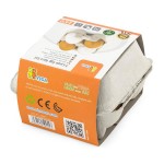 Іграшкові продукти Viga Toys Дерев'яні яйця в лотку, 4 шт. (5004421)