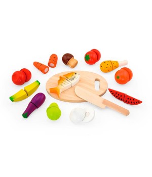 Іграшкові продукти Viga Toys Нарізана їжа з дерева (5956021)