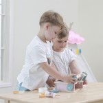 Дитяча плита Viga Toys PolarB з посудом і грилем, складна (4403221)