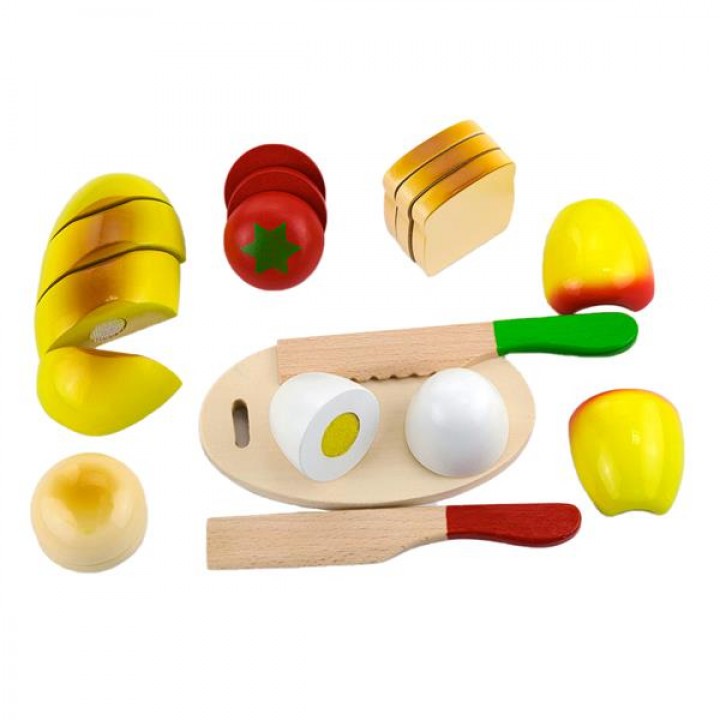 Іграшкові продукти Viga Toys Нарізана їжа з дерева (562192121)