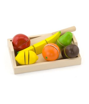 Іграшкові продукти Viga Toys Нарізані фрукти з дерева (5880621)