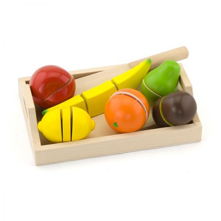 Іграшкові продукти Viga Toys Нарізані фрукти з дерева (5880621)