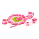 Іграшковий посуд Viga Toys Дерев'яний чайний набір, рожевий (5034321)
