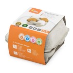 Іграшкові продукти Viga Toys Дерев'яні яйця в лотку, 4 шт. (5004421)