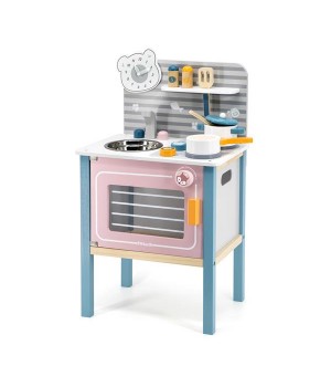 Дитяча кухня Viga Toys PolarB з дерева з посудом (44027)