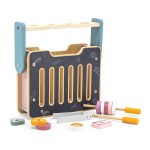 Дитяча плита Viga Toys PolarB з посудом і грилем, складна (4403221)