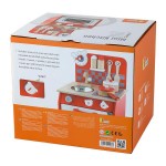 Дитяча кухня Viga Toys з дерева з посудом (5023121)