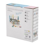 Дитяча плита Viga Toys PolarB з посудом і грилем, складна (4403221)