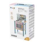 Дитяча кухня Viga Toys PolarB з дерева з посудом (44027)