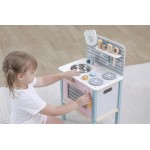 Дитяча кухня Viga Toys PolarB з дерева з посудом (44027)