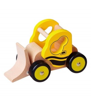 Дерев'яна іграшкова машинка Viga Toys Бульдозер (59672VG2021)