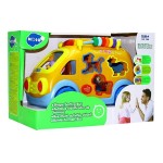 Музичний автобус-сортер Hola Toys зі звірятами (98821)