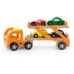 Дерев'яна іграшкова машинка Viga Toys Автотрейлер (5082521)