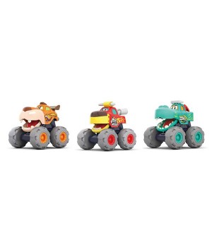 Набір іграшкових машинок Hola Toys Монстр-тракі 3 шт. (A315121)