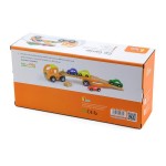 Дерев'яна іграшкова машинка Viga Toys Автотрейлер (5082521)