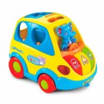 Музична машинка-сортер Hola Toys Розумний автобус (89621)