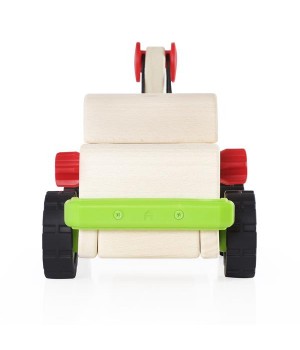 Іграшкова машина Guidecraft Block Science Trucks Великий евакуатор (G7532)