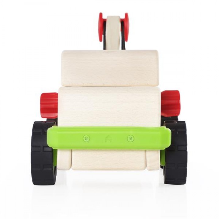 Іграшкова машина Guidecraft Block Science Trucks Великий евакуатор (G7532)