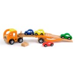 Дерев'яна іграшкова машинка Viga Toys Автотрейлер (5082521)