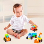 Набір іграшкових машинок Hola Toys Фермерська техніка, 4 шт. (326)