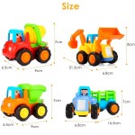 Набір іграшкових машинок Hola Toys Фермерська техніка, 4 шт. (326)